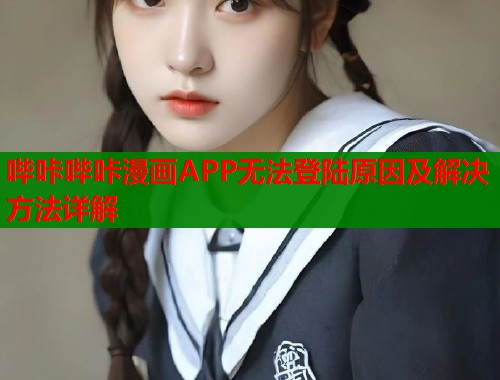 哔咔哔咔漫画APP无法登陆原因及解决方法详解  第1张