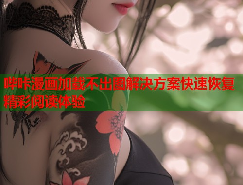 哔咔漫画加载不出图解决方案快速恢复精彩阅读体验  第2张